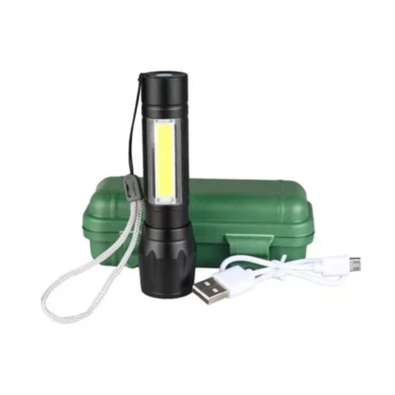 GENERICO - Mini LIterna Tactica Luz Blanca 3 Modos Multiuso Portable
