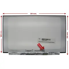 GENERICO - PANTALLA LED 15.6 SLIM 30 PIN HD B/DELGADO S/GA B156XTN08.1