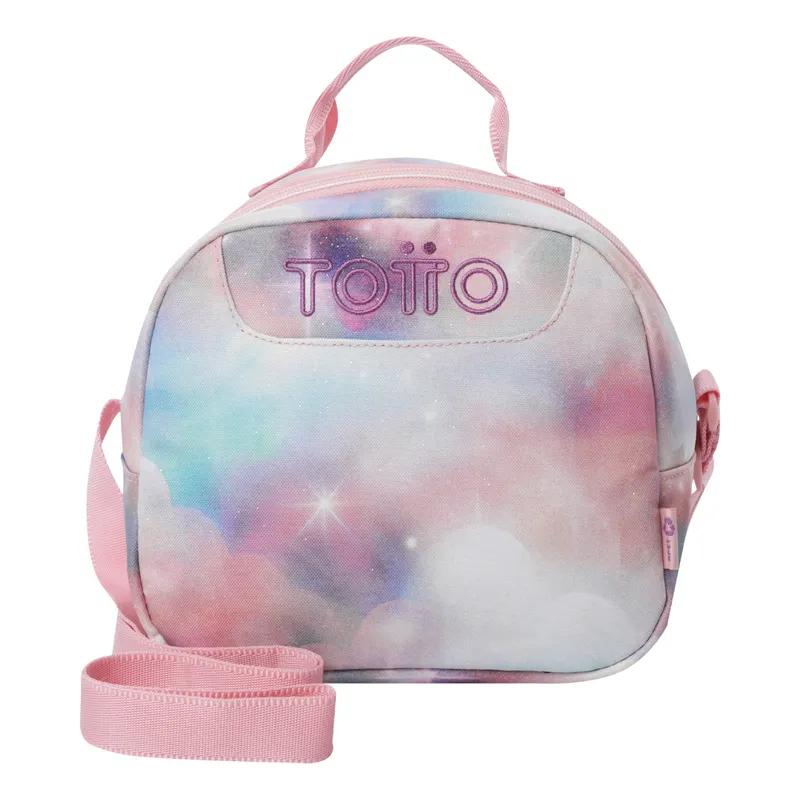 TOTTO - Lonchera M Térmica Impermeable Totto RPET Borrador Niño