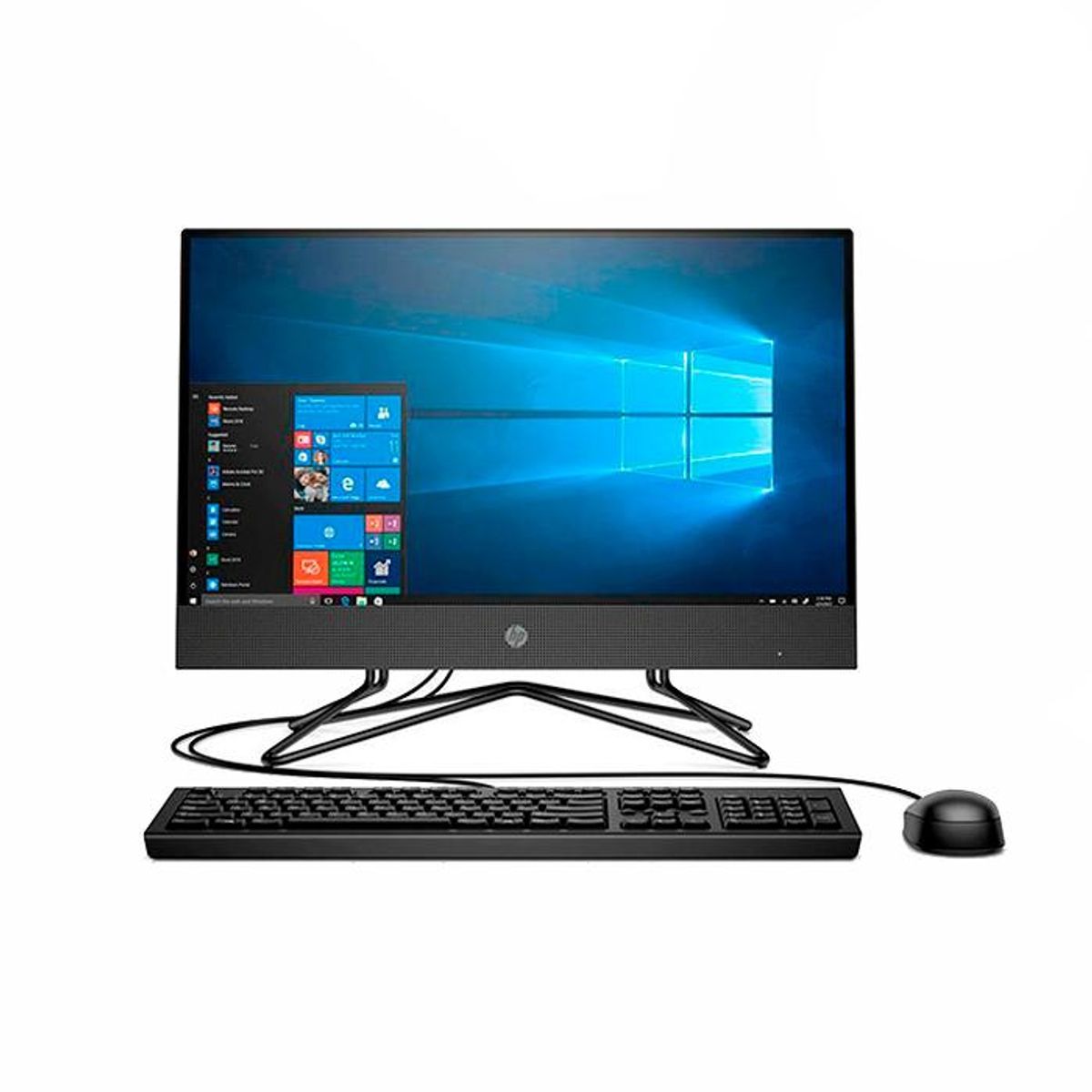 HP - All In One I5-10210U/ 8GB / 1TB/ 22" FHD/W10H 200 G4 - Negro