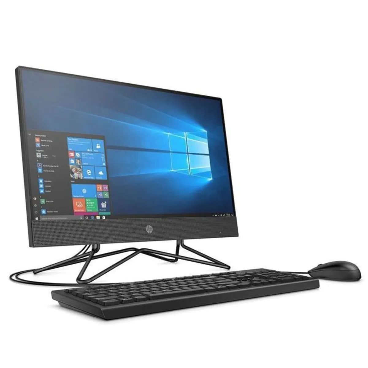 HP - All In One I5-10210U/ 8GB / 1TB/ 22" FHD/W10H 200 G4 - Negro