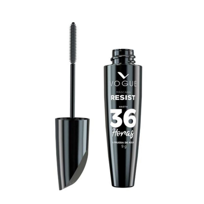 VOGUE - Vogue Máscara De Pestañas Resist 36 Hrs Color Negro