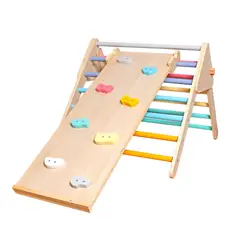 WOODTOYS - Set de Motricidad Triangulo y Rampa Pikler