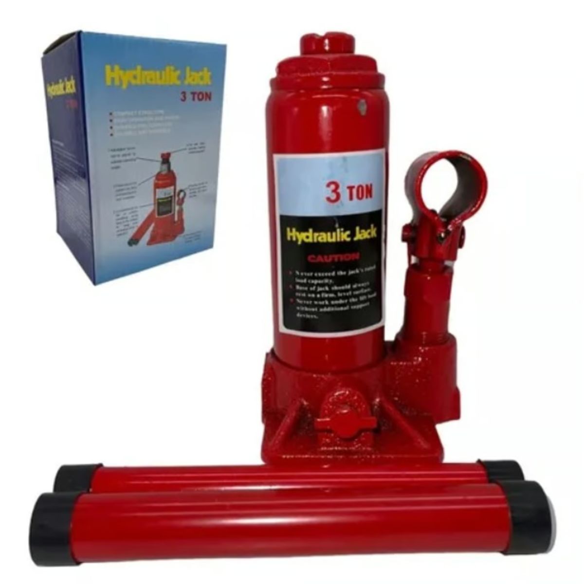 GENERICO - Gata Hidraulica Botella 3 Toneladas / E-roca