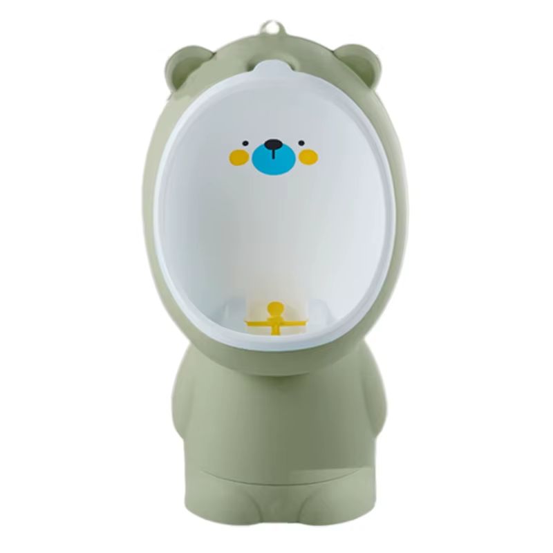 GENERICO - Orinal Vasenilla Infantil Oso Anti Salpicaduras Baño Pared