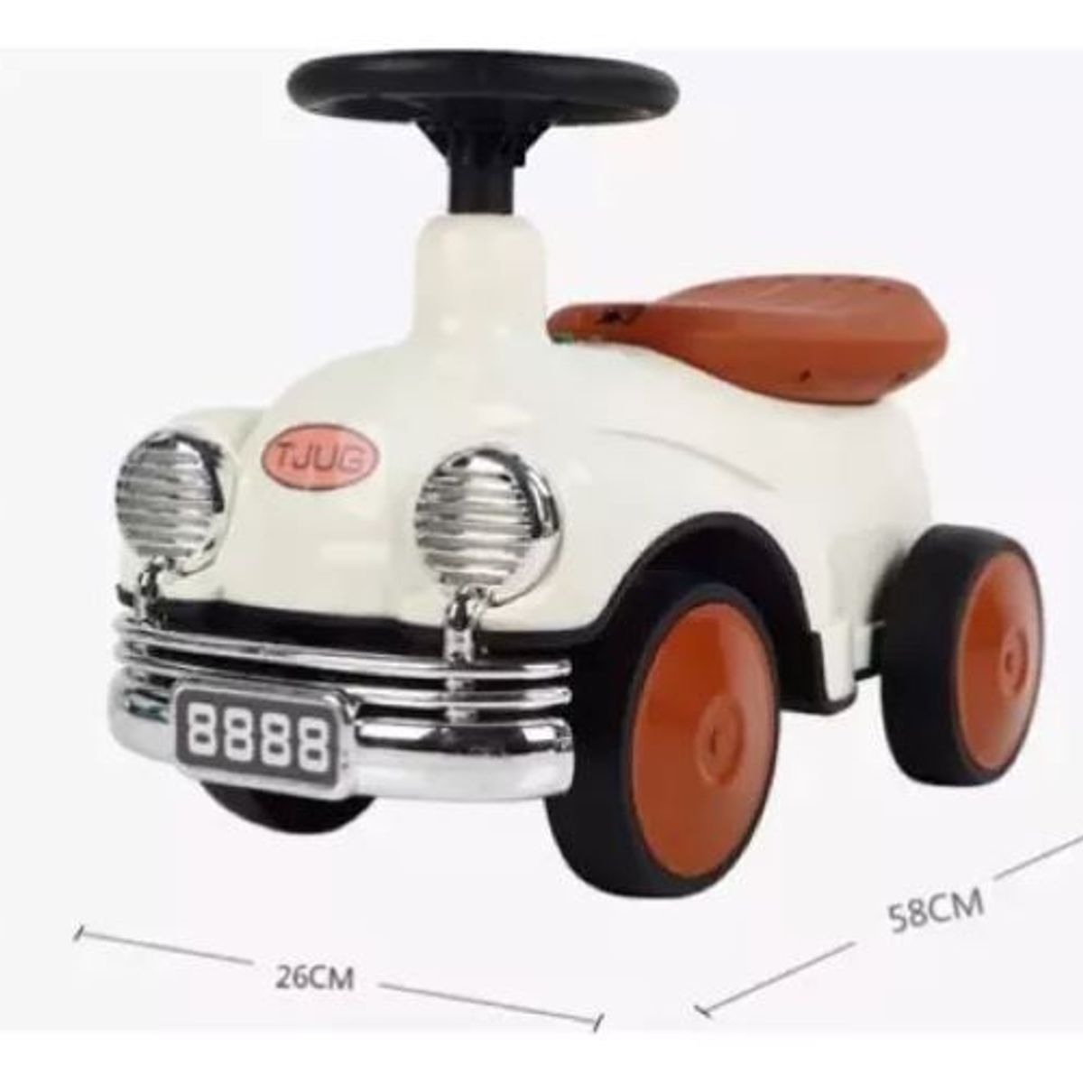 GENERICO - Correpasillos Primeros Pasos Auto Moderno Con Luz Y Sonido