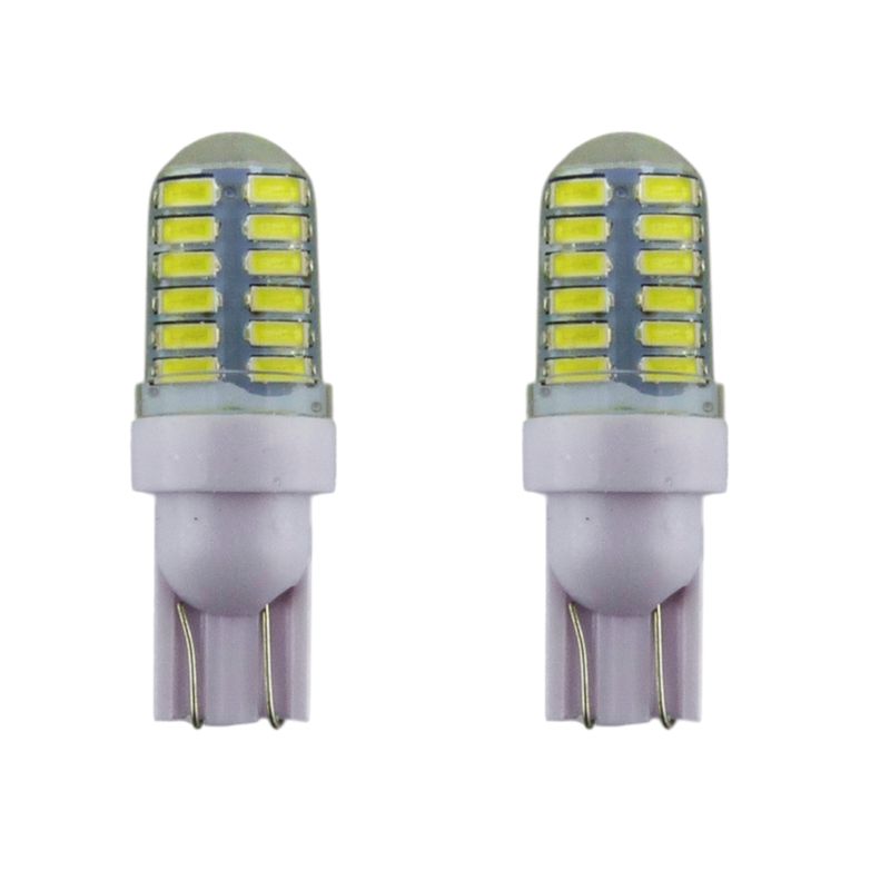 DEZZER - x2 Luz Blanca LED X 24 12 V Tipo Cola De Pez