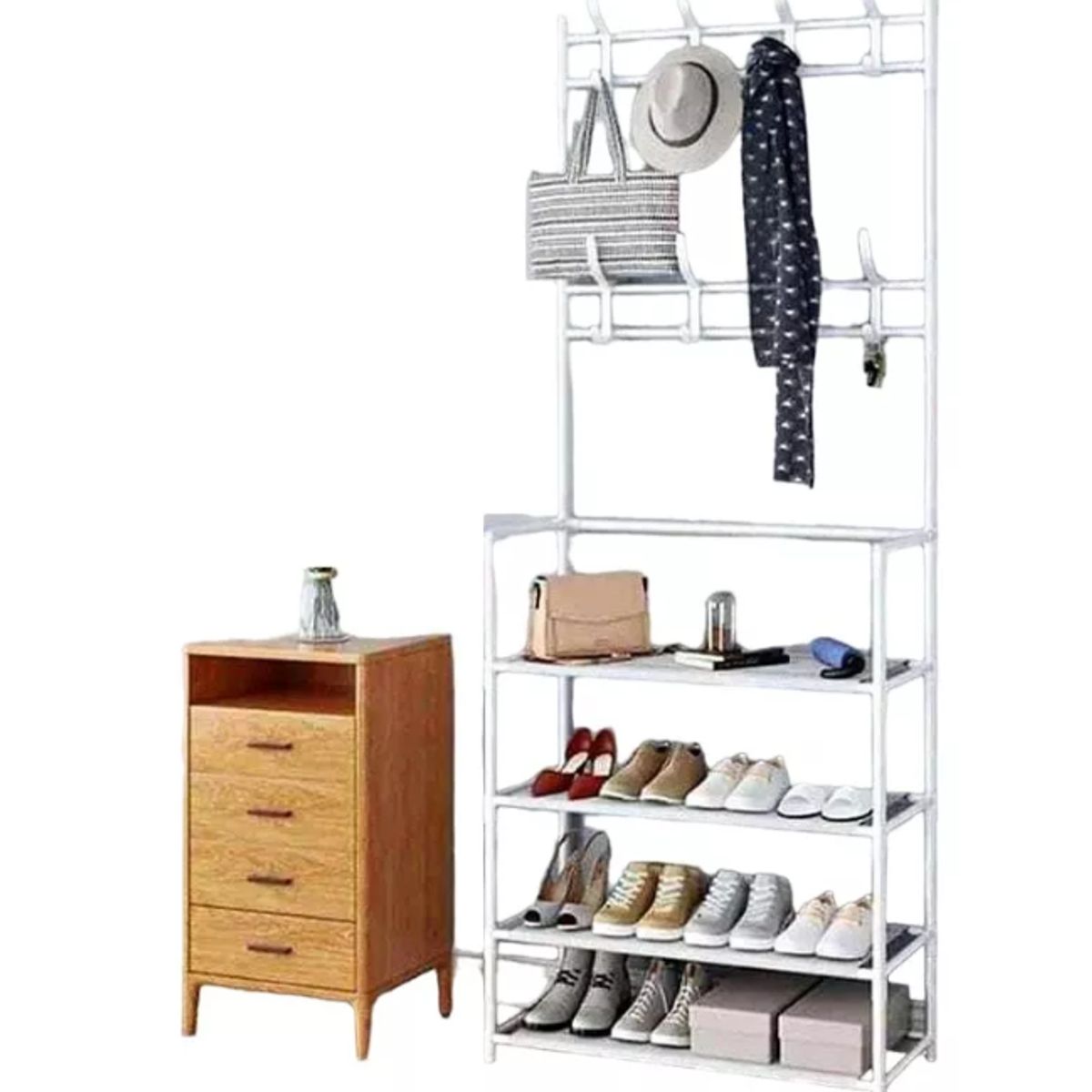 GENERICO - Zapatero Organizador De Ropa Zapatos Perchero Colgador