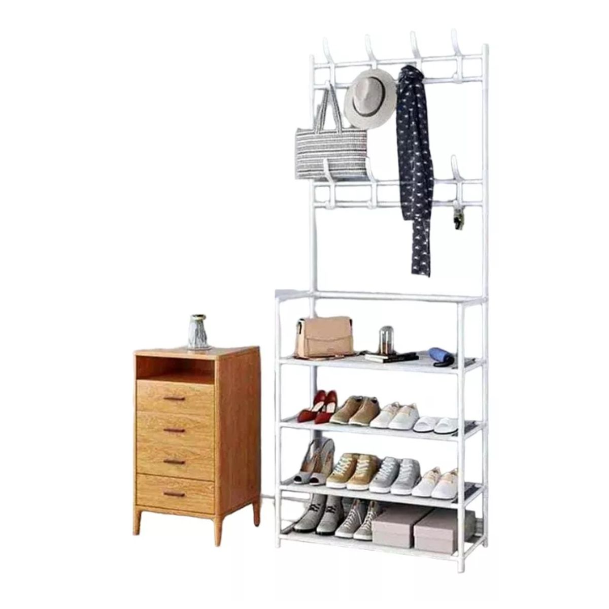 GENERICO - Zapatero Organizador De Ropa Zapatos Perchero Colgador