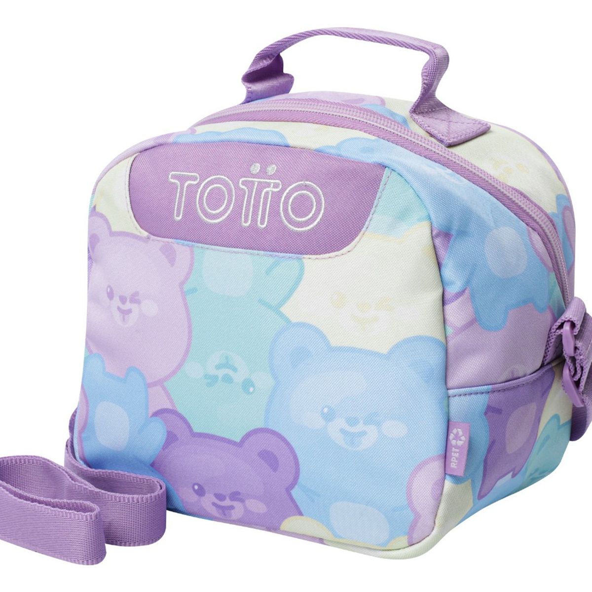 TOTTO - Lonchera M Térmica Impermeable Totto RPET Borrador Niña