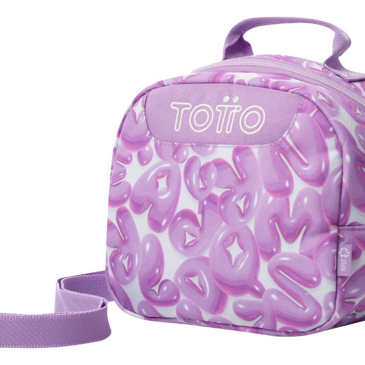 TOTTO - Lonchera M Térmica Impermeable Totto RPET Borrador Niña