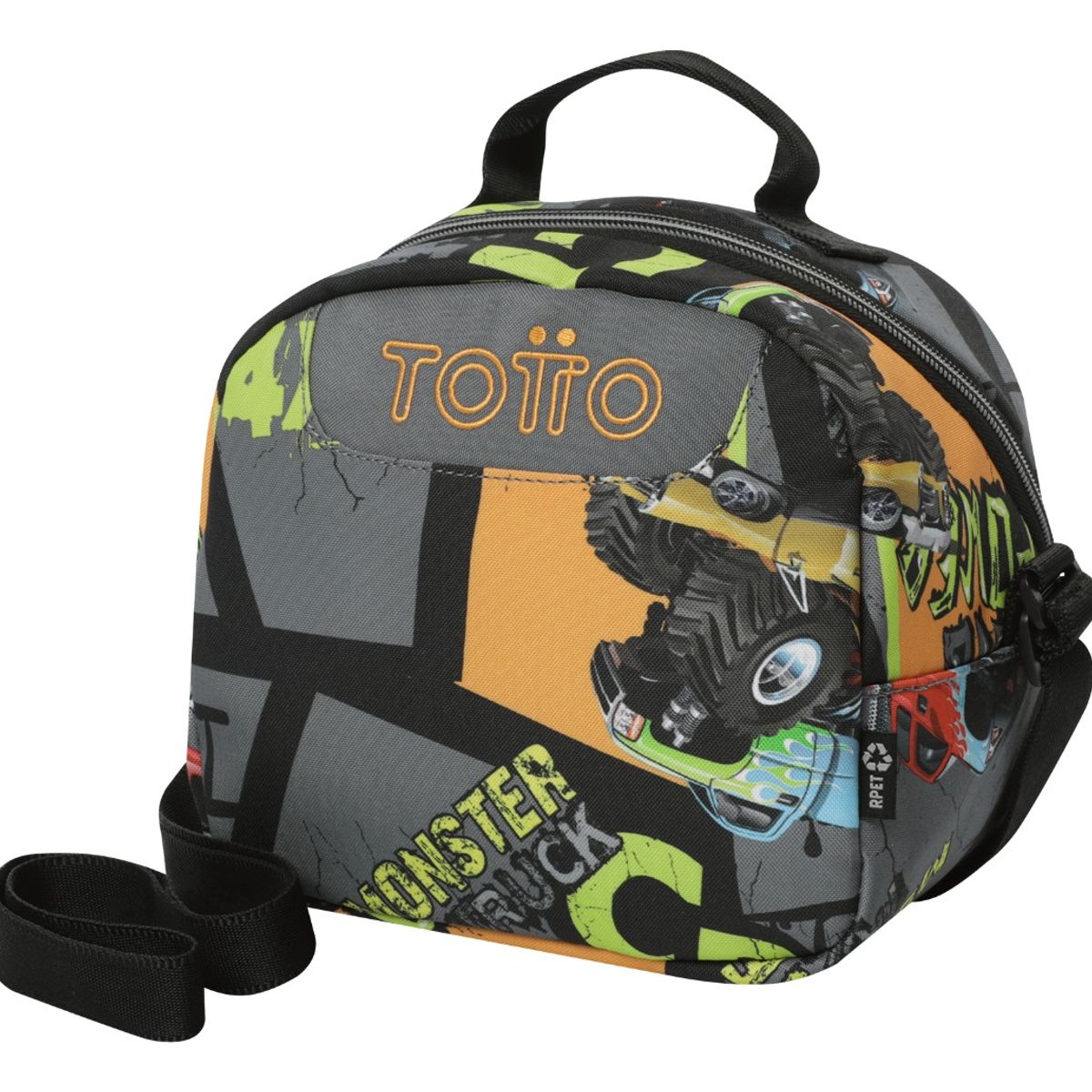 TOTTO - Lonchera M Térmica Impermeable Totto RPET Borrador Niña