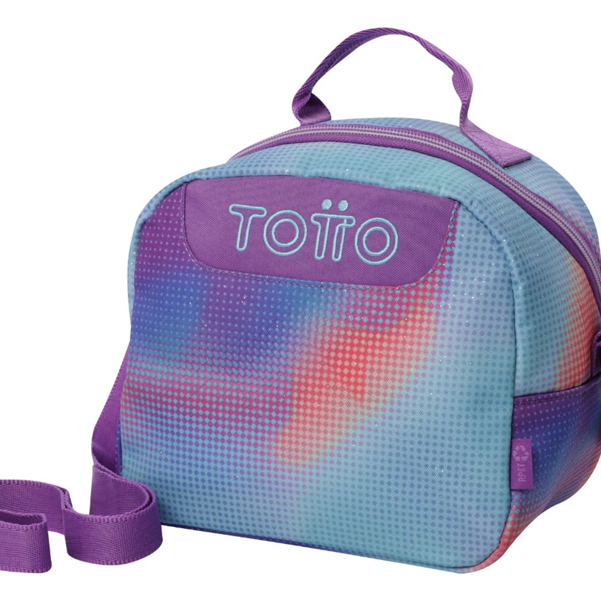 TOTTO - Lonchera M Térmica Impermeable Totto RPET Borrador Niña