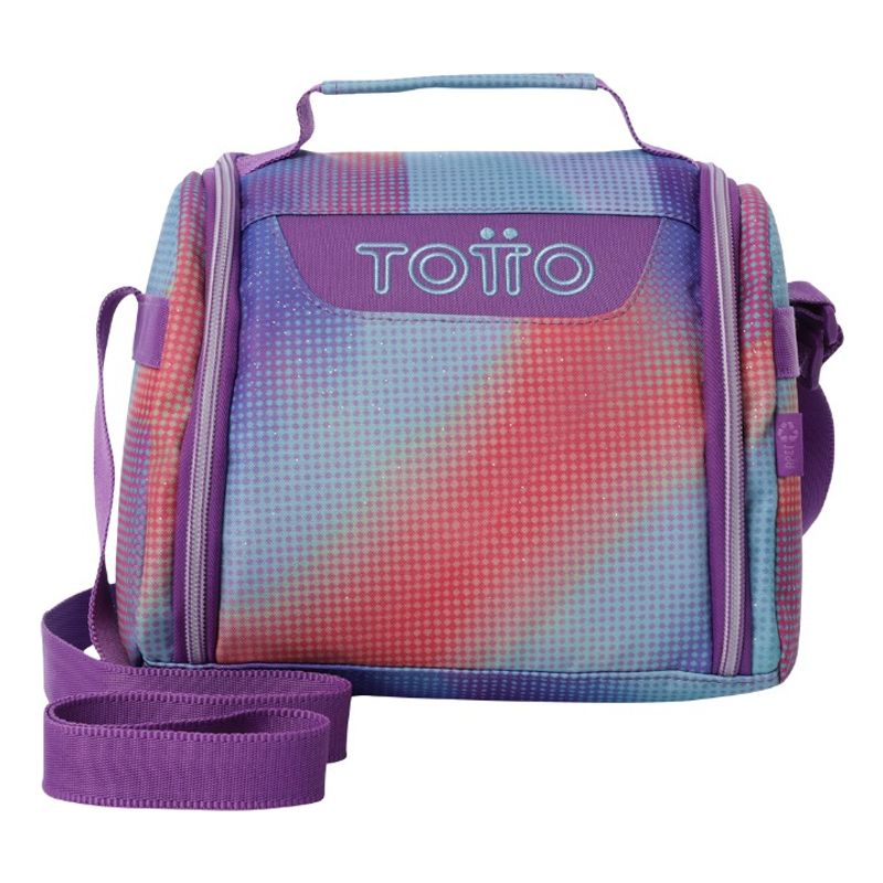 TOTTO - Lonchera Térmica Grande Totto Resaltador RPET para Niña
