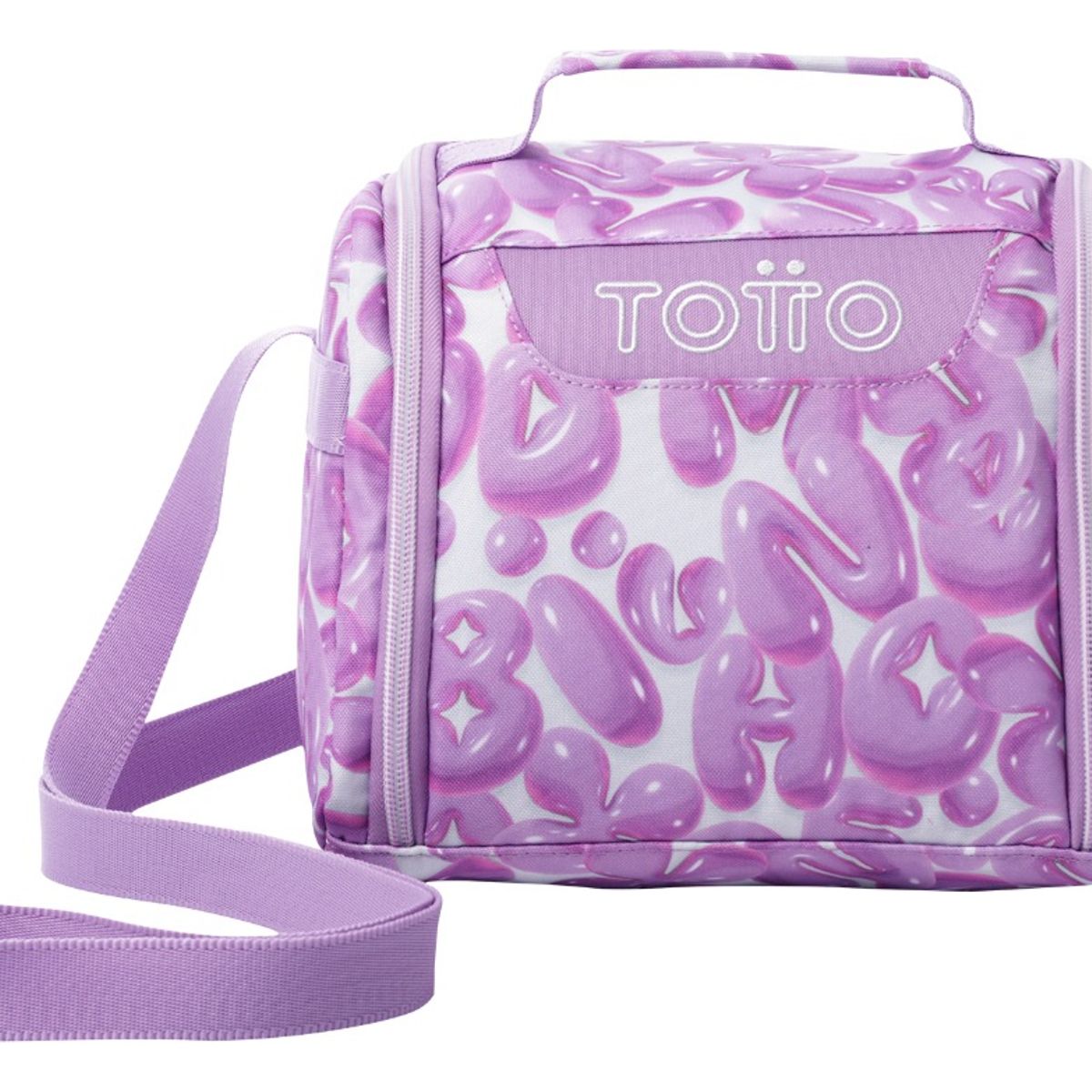 TOTTO - Lonchera Térmica Grande Totto Resaltador RPET para Niña