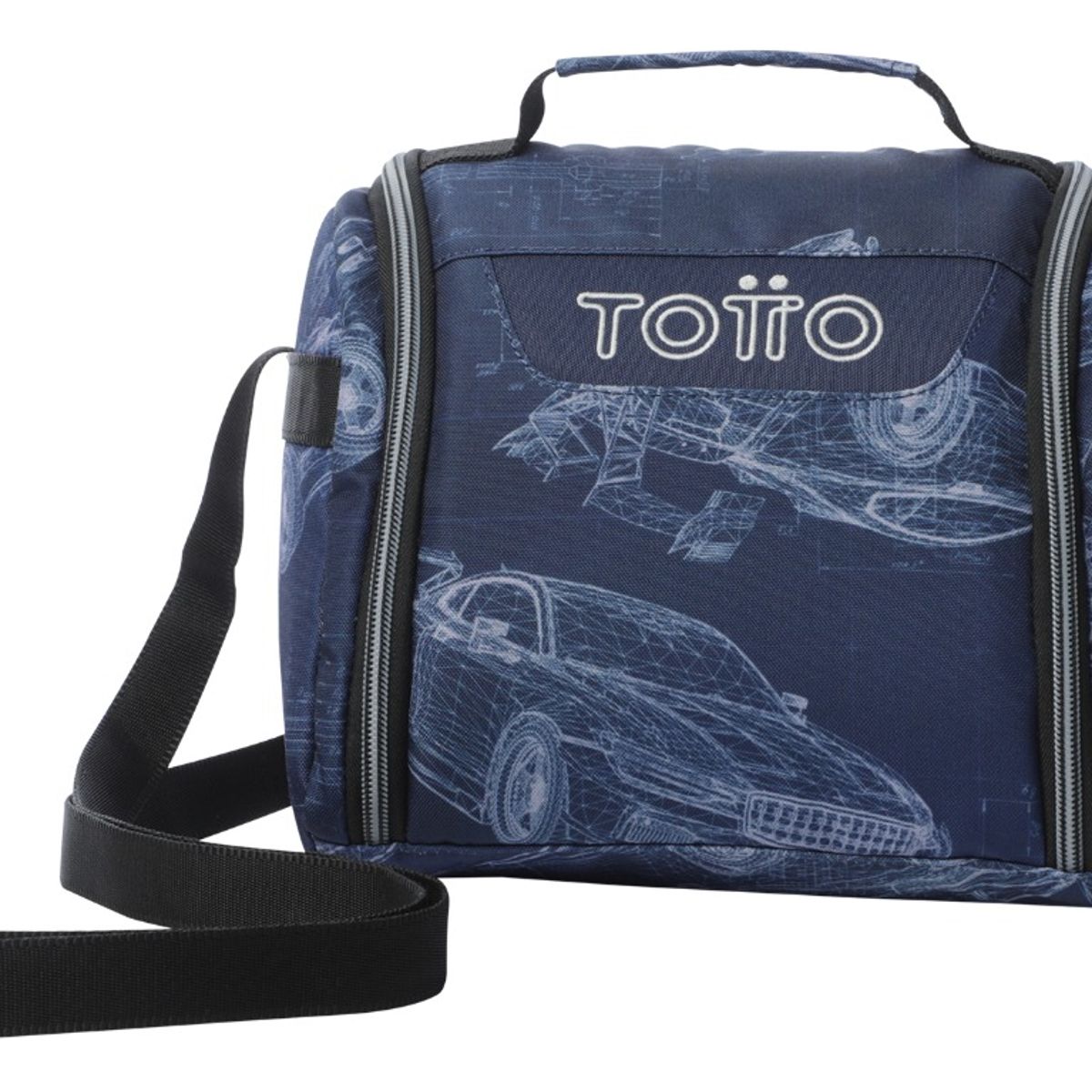 TOTTO - Lonchera Térmica Grande Totto Resaltador RPET para Niño