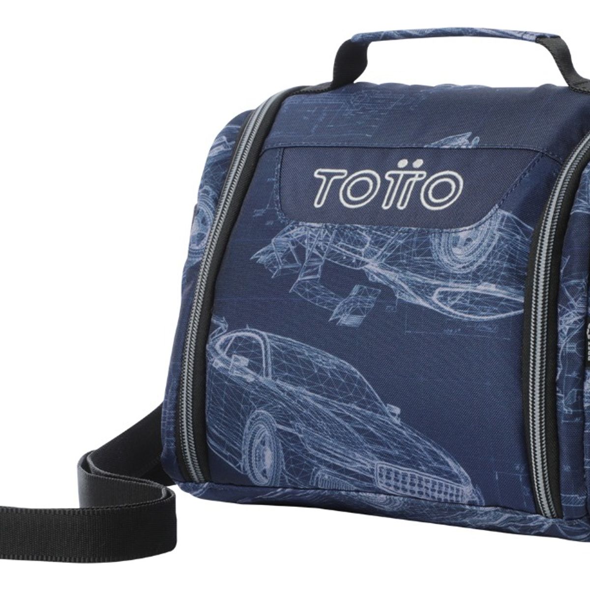 TOTTO - Lonchera Térmica Grande Totto Resaltador RPET para Niño