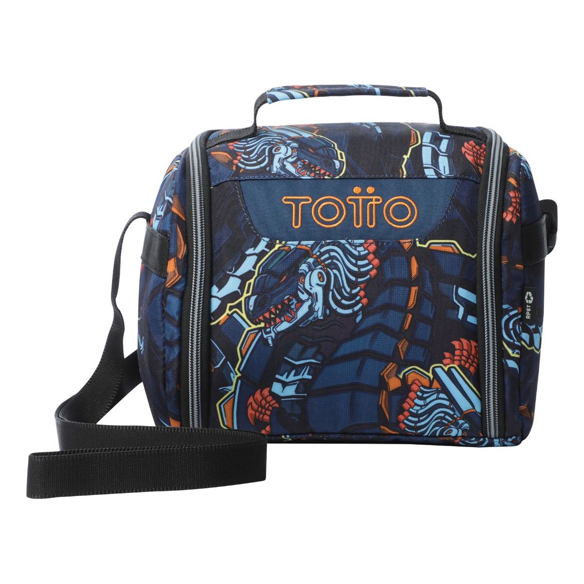 TOTTO - Lonchera Térmica Grande Totto Resaltador RPET para Niño