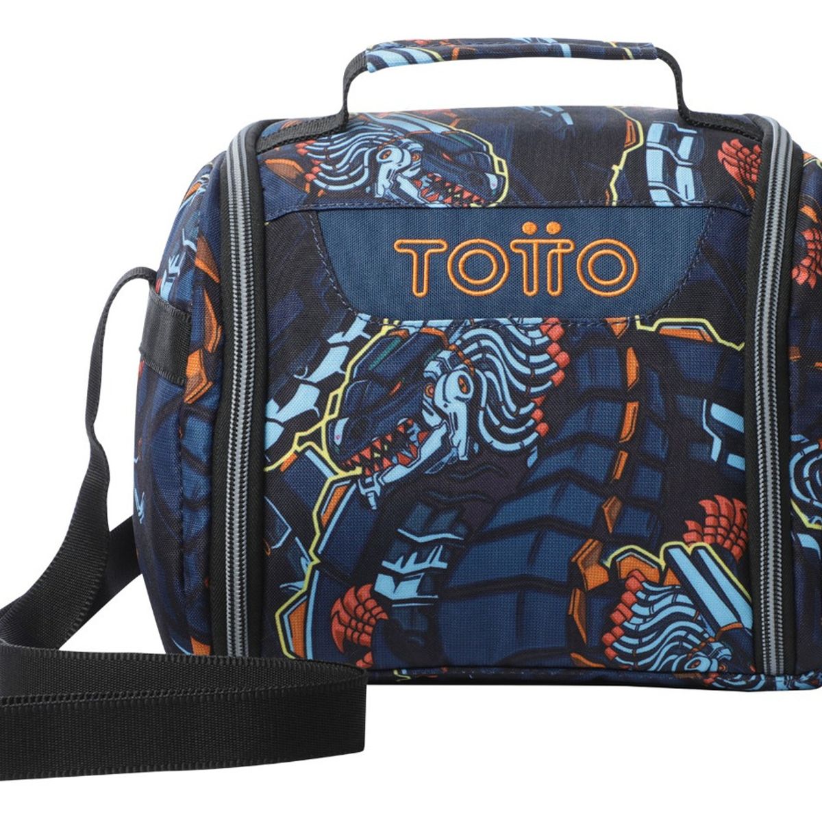 TOTTO - Lonchera Térmica Grande Totto Resaltador RPET para Niño
