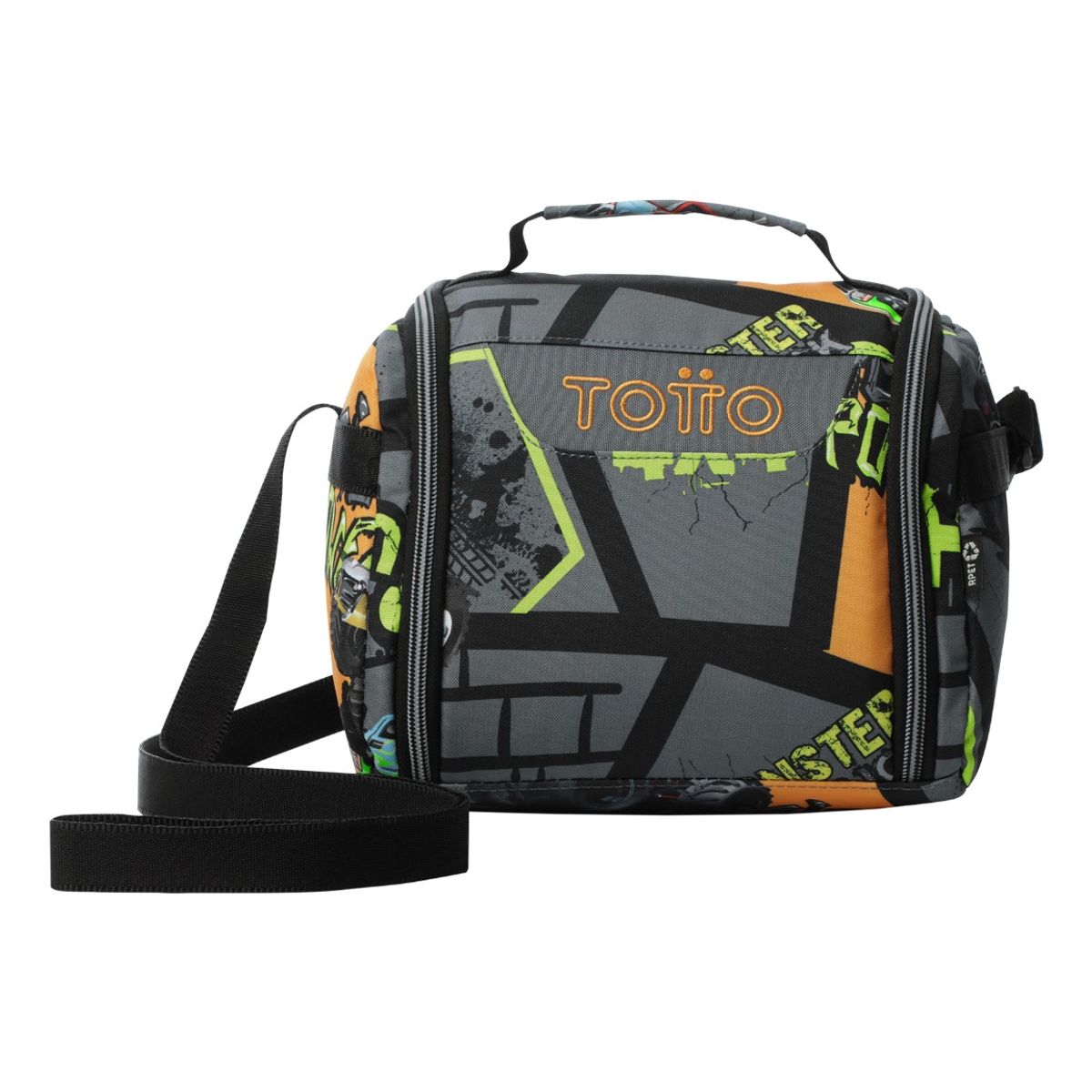 TOTTO - Lonchera Térmica Grande Totto Resaltador RPET para Niño