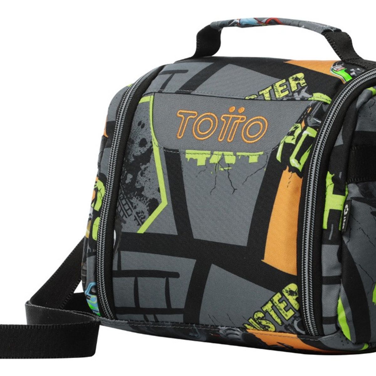 TOTTO - Lonchera Térmica Grande Totto Resaltador RPET para Niño