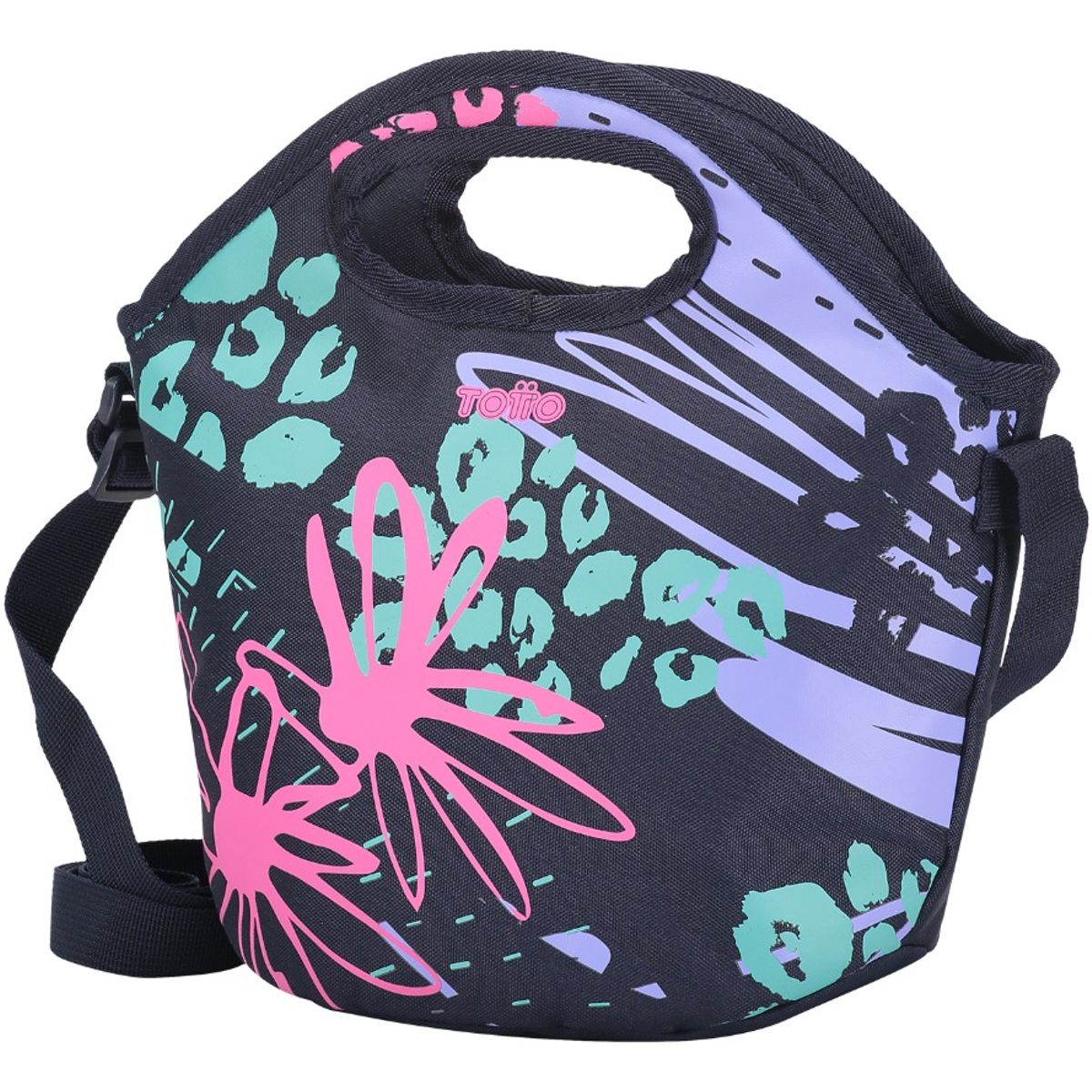 TOTTO - Lonchera Mediana Térmica Totto Lors Repelente a Líquidos