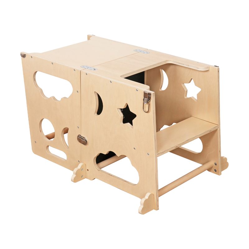 WOODTOYS - Torre de Aprendizaje Montessori Plegable