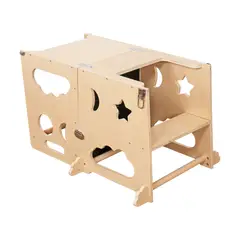 WOODTOYS - Torre de Aprendizaje Montessori Plegable