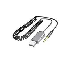GENERICO - RECEPTOR BLUETOOTH USB A AUXILIAR AUTOMÓVIL BOROFONE BC44