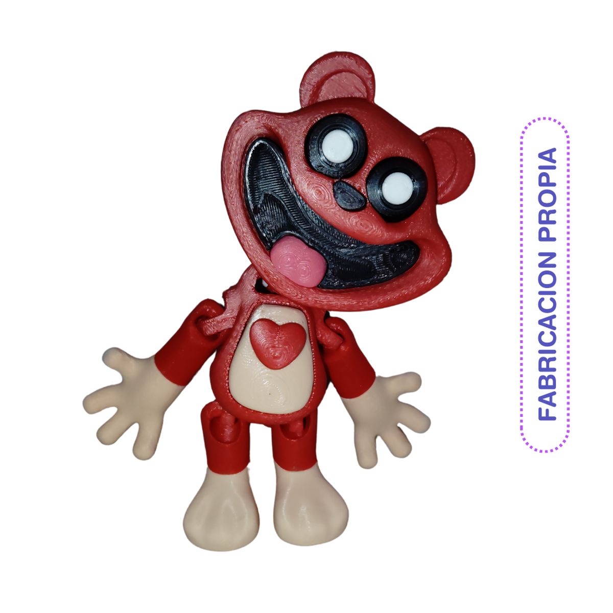 GENERICO - FIGURA ARTICULADA POPPY PLAY TIME PERSONAJE BOBBY BEARHUG