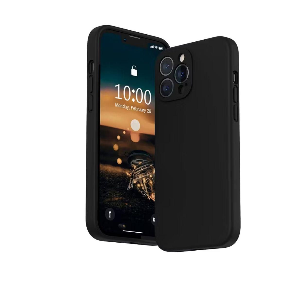 GENERICO - CARCASA PARA IPHONE 15 PRO NEGRO