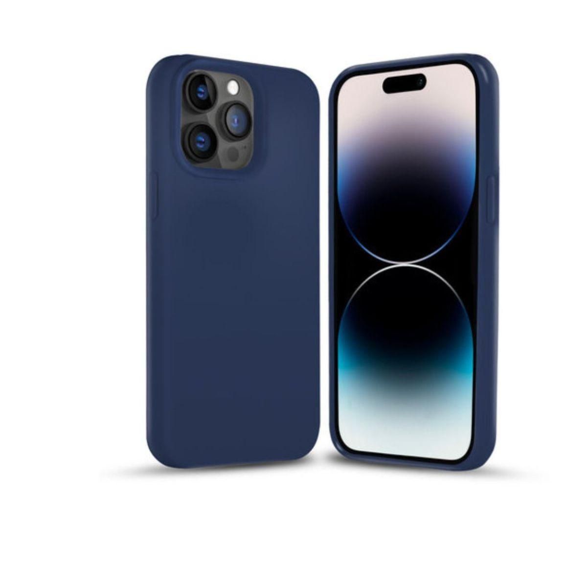 GENERICO - CARCASA PARA IPHONE 14 PRO AZUL OSCURO