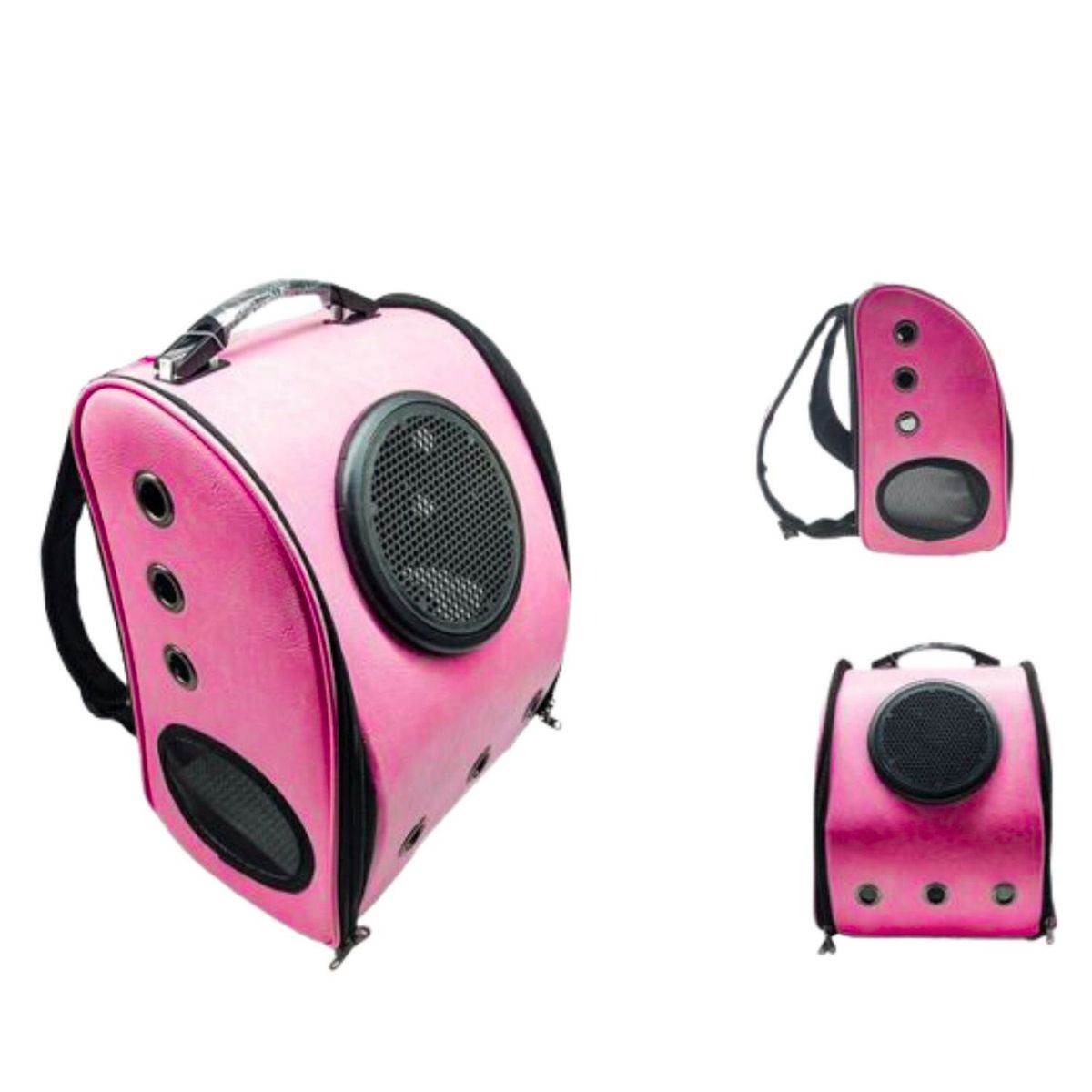 GENERICO - Bolso De Transporte Ventilado Para Mascotas Con Ventana