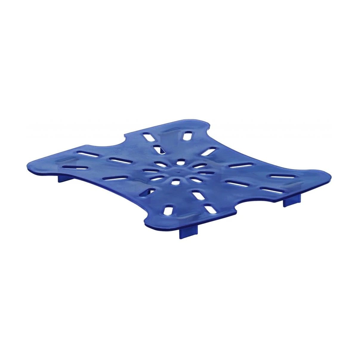 CAMBRO - DRENAJE AZUL RECIPIENTE GRADUADO POLICARBONATO 12 18 Y 22 LTS