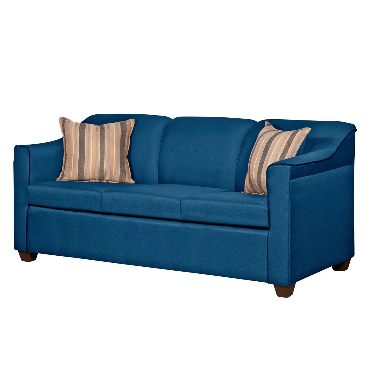 RUZAM MOBEL - SOFA VENECIA 3 CUERPOS LINO AZUL