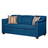 SOFA VENECIA 3 CUERPOS LINO AZUL