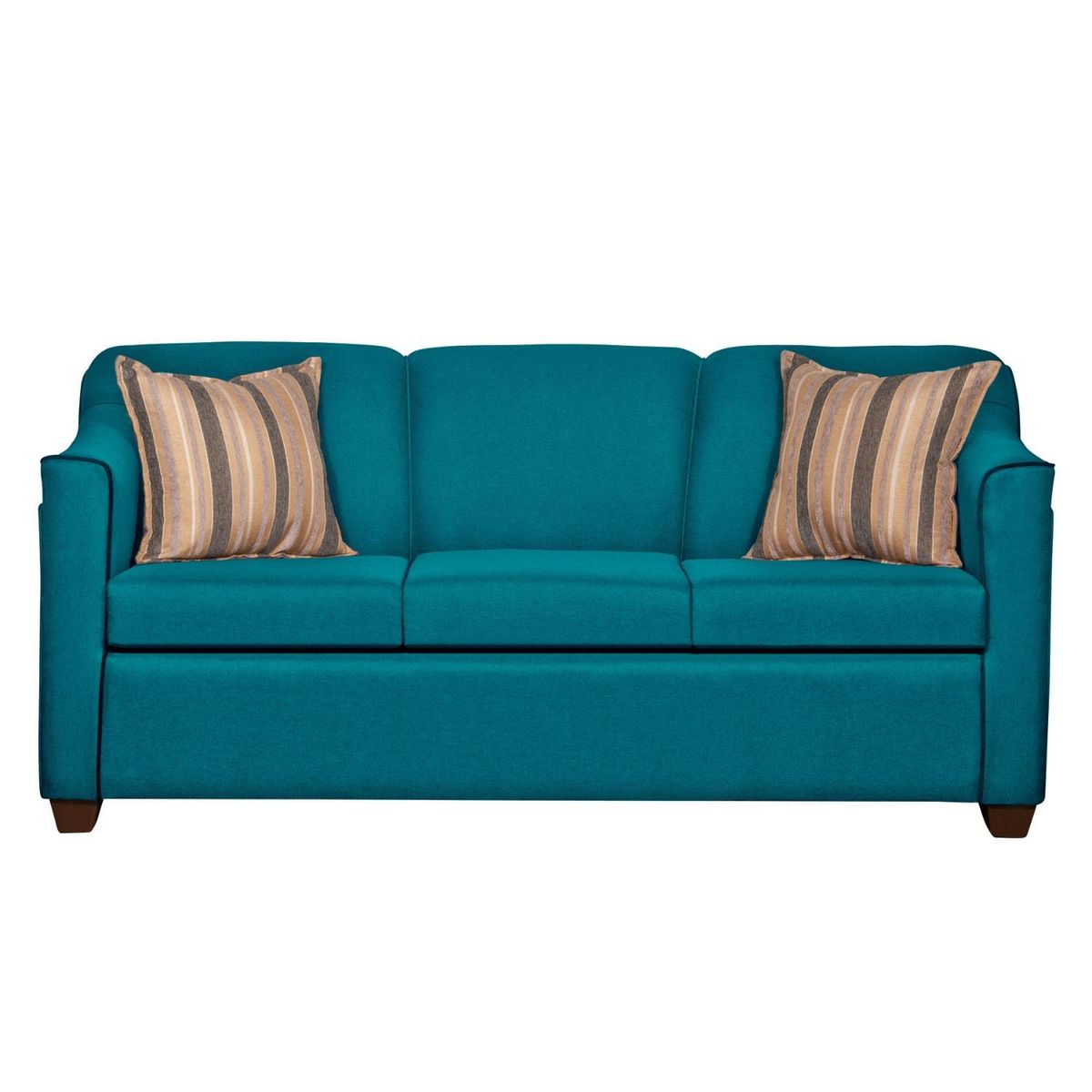 RUZAM MOBEL - SOFA VENECIA 3 CUERPOS LINO TURQUESA