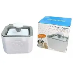 GENERICO - Fuente Dispensador De Agua Cuadrada 2.5 L Para Mascotas