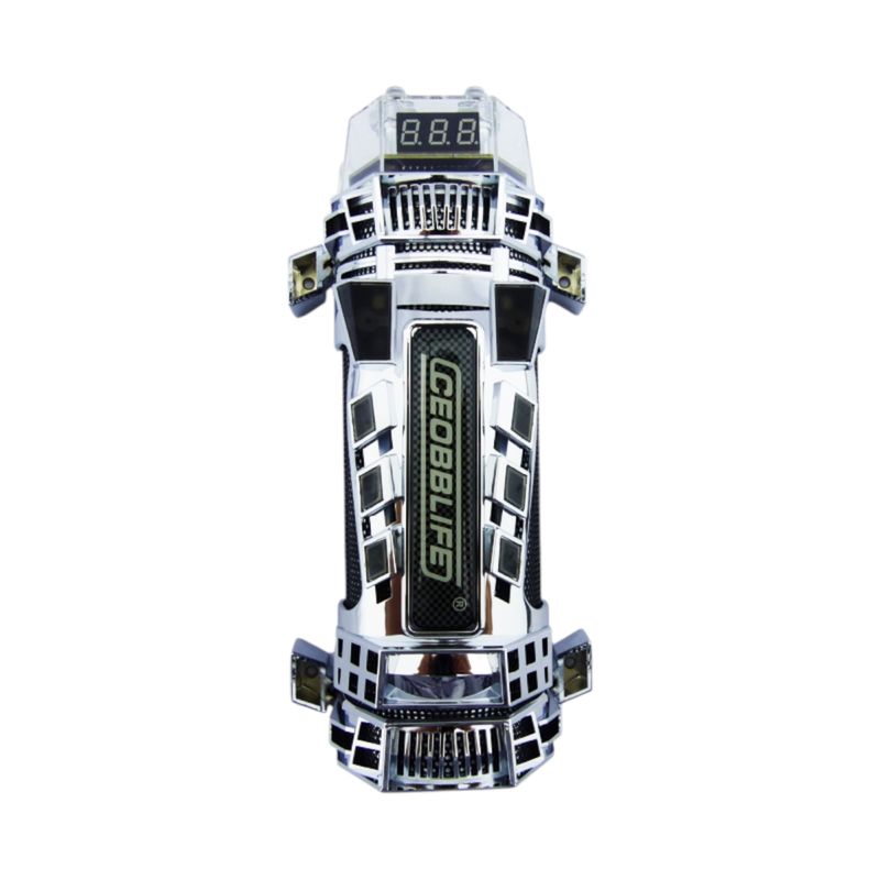 GENERICO - Capacitor Para Audio Auto Luz LED Color Plata 4.0 Faradios