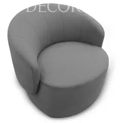 RE DECORA - Poltrona Sambaqui Fija Gris Oscuro