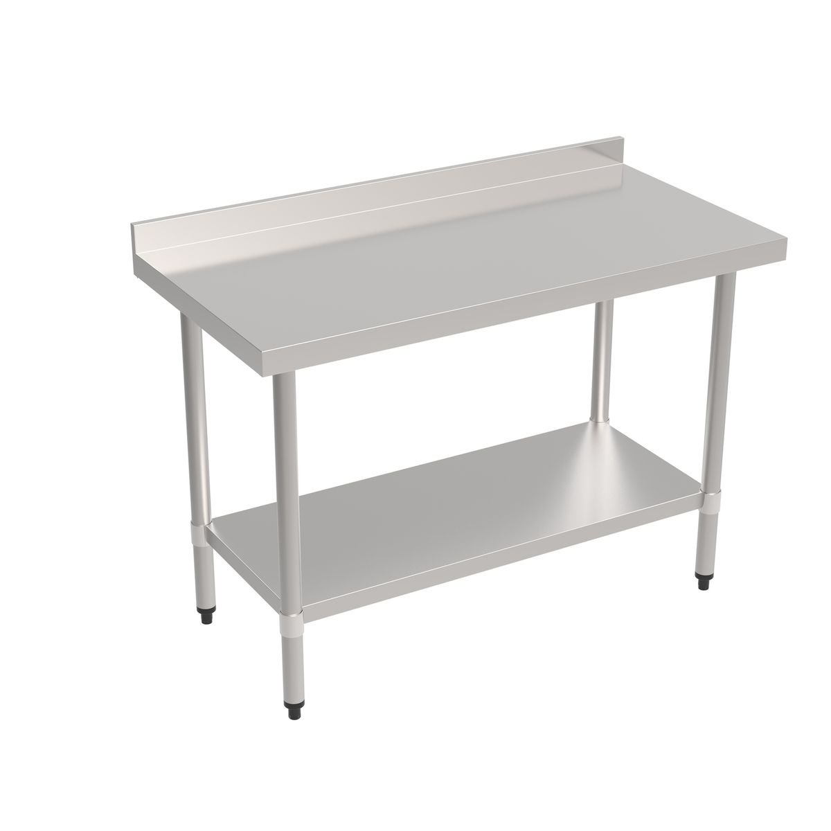 GENERICO - Mesón Mural 180 x 60 x 85 cm Acero Inoxidable