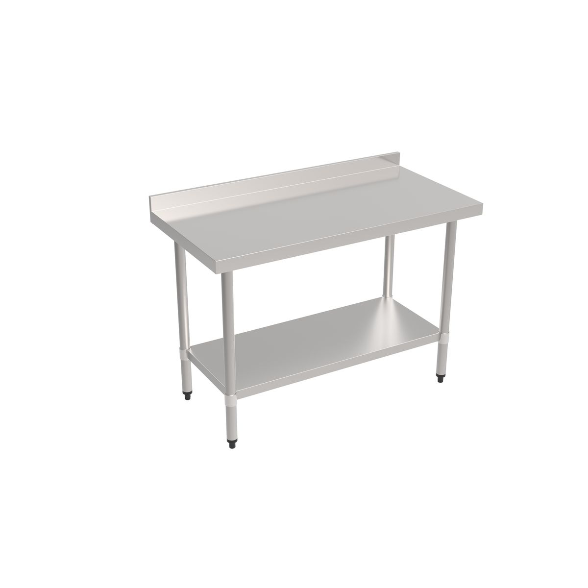 GENERICO - Mesón Mural 180 x 60 x 85 cm Acero Inoxidable