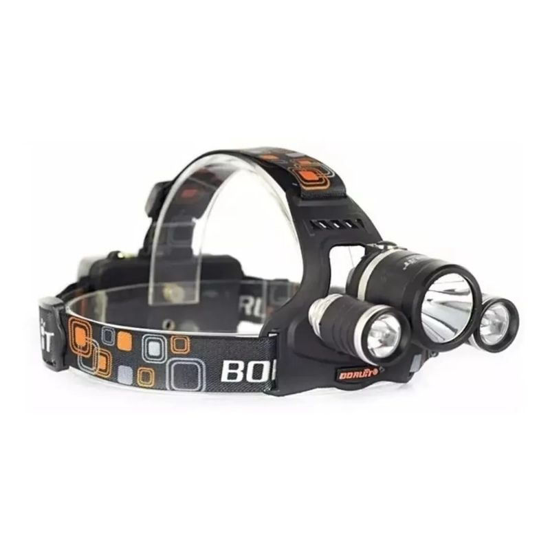 GENERICO - Linterna Led Minero Frontal 5000 Lumenes