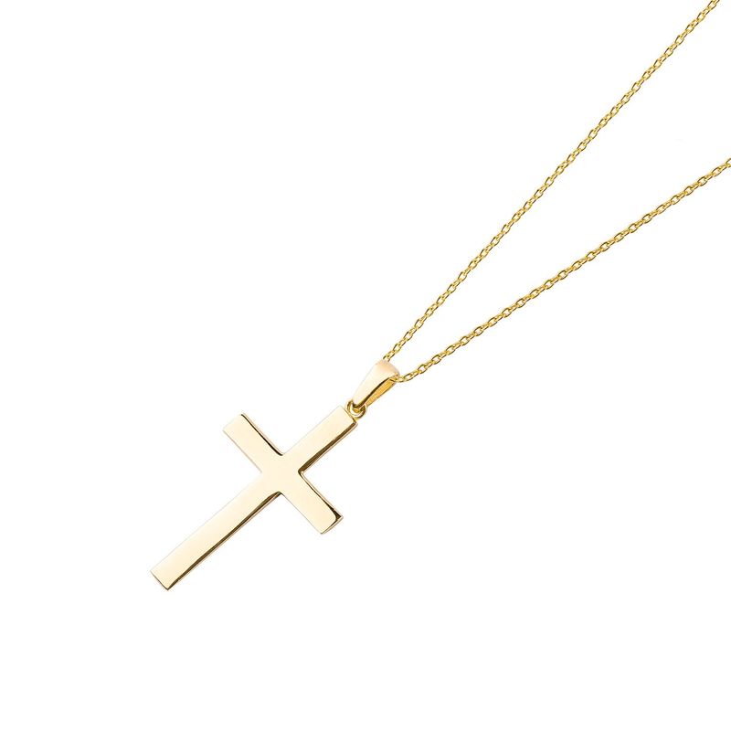 JB JOYAS BARON - Collar de Oro 18kt Cruz Grande