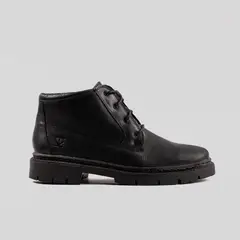 TRAUKO - Zapato Hombre Cuero Negro Torino