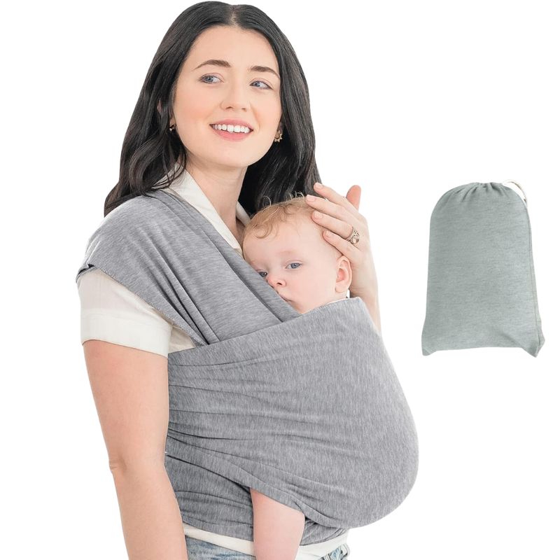GENERICO - Fular Portabebe Ergonomico Elastico Hasta 15 Kg
