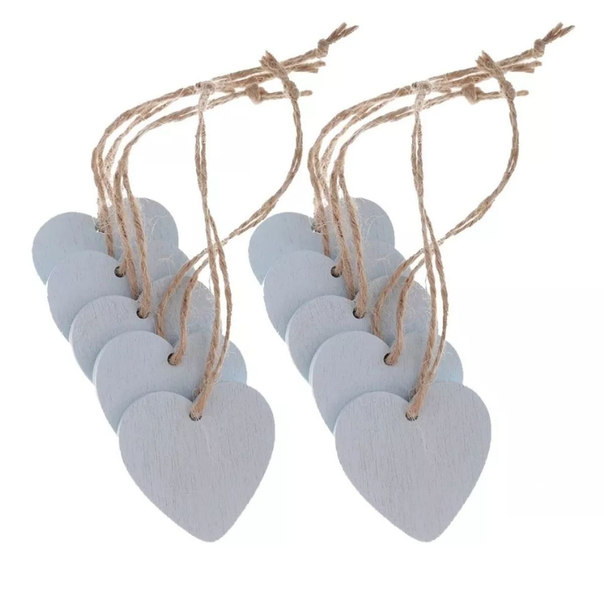 GENERICO - Corazones De Madera Para Decorar adorno En Madera Navidad