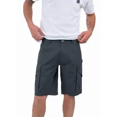 KAYA UNITE - Short Hombre Cargo Acero