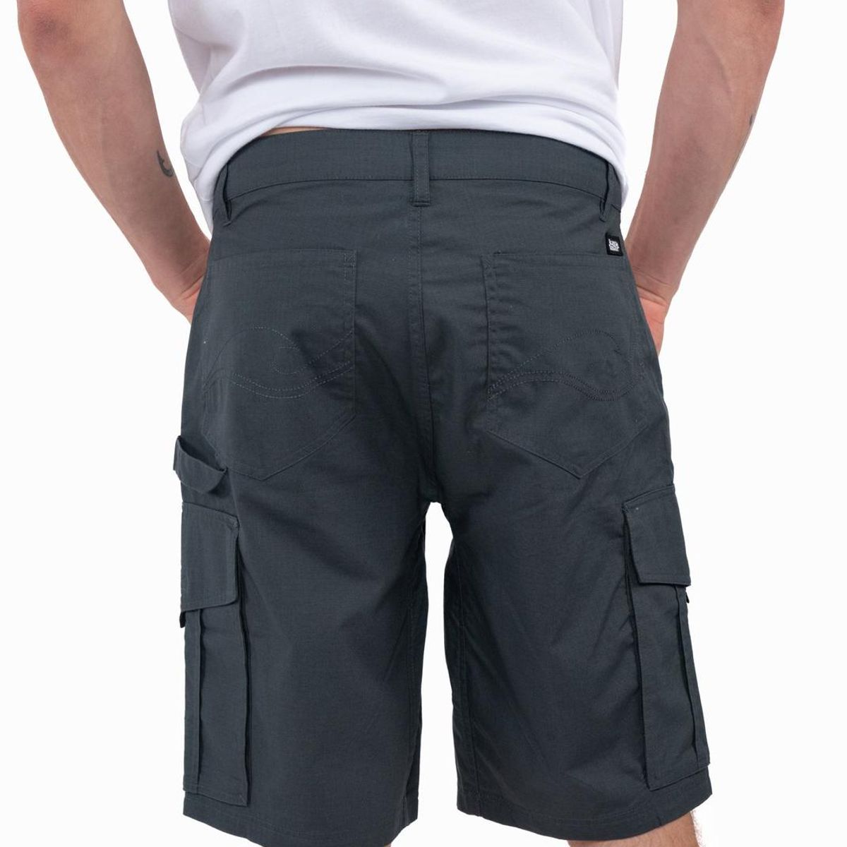 KAYA UNITE - Short Hombre Cargo Acero