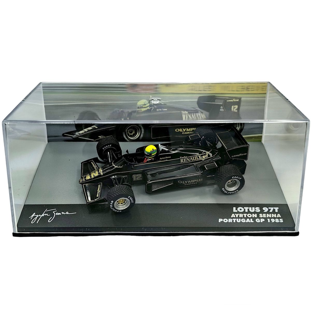 FORMULA 1 - Auto Formula 1 Lotus 97T 1985 #12 Ayrton Senna Ixo 1:43